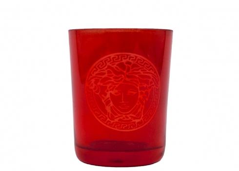 כוס שתייה עשויה זכוכית בגוון אדום מתוצרת 'רוזנטל' ורסצ'ה סדרת Medusa