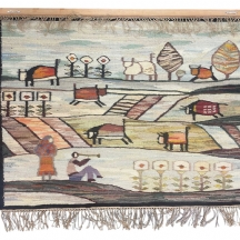 שטיח לתליה, מידות: 44X118 ס"מ.