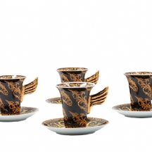 סט פורצלן גרמני, תוצרת 'רוזנטל' (Rosenthal), סדרת 'ורסצ'ה' (Versace), דגם מדוזה