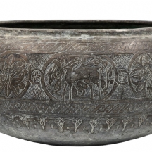 לאספני אמנות איסלמית חשובה - כלי בישול גדול מתקופת הסולטנות הממלוכית