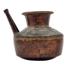 לוטה הודית שינה עשויה נחושת מרוקעת