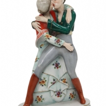 פסלון פורצלן ישן, מהמחצית הראשונה של המאה ה20