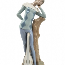 פיסלון פורצלן ספרדי מתוצרת: 'נאו' (NAO) (מבית 'ידרו', Lladro)