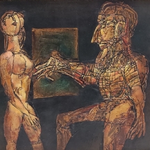 הארי גוטמן (צייר רומני, Harry Guttman, חי בין השנים: 1933-2015) 'חלון הזדמנויות'