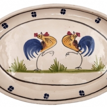 מגש קרמיקה אובאלי