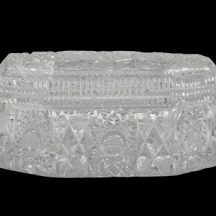 תיבת קריסטל שולחנית איכותית מלוטשת בעבודת יד