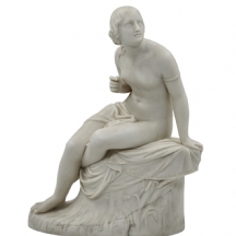 פסל פאריאן אנגלי עתיק על פי וויליאם קלדר מרשל בדמותה של הנימפה סברינה