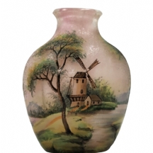 כד זכוכית צרפתי אר נובו נדיר משנת 1900