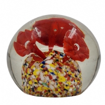 לאספני משקולות נייר - משקולת נייר אמנותית עשויה זכוכית בעבודת יד אמן