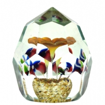 לאספני משקולות נייר - משקולת נייר אמנותית עשויה זכוכית בעבודת יד אמן