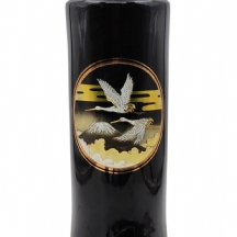 אגרטל 'צ'וקין' (Chokin) יפני עשוי פורצלן מעוטר וחתום