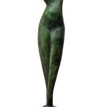 'ערום נשי' - פסל ברונזה בסגנון פסלו של אלכסנדר ארכיפנקו, (Alexander Archipenko)