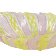 לאספני זכוכית - כלי זכוכית איטלקי (ונציאני) איכותי, עשוי 'זכוכית פיליגראן'