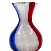 לאספני זכוכית - כד זכוכית איטלקי (ונציאני) איכותי, עשוי 'זכוכית פיליגראן'