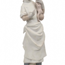 פסל בסקוויט ספרדי ישן מתוצרת 'יאדרו' ('Lladro')
