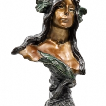 'איריס' - פסל ברונזה בסגנון עמנואל וילאניס