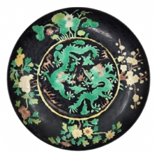 קערת פורצלן סינית דקוראטיבית