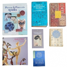 לוט של 7 ספרי אומנות ישנים ושונים