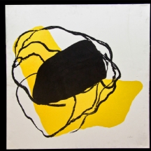 Michael Gitlin - מופשט בשחור וצהוב
