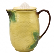 קנקן קרמיקה צ'כי לסחיטת לימונים חתום בחותמת הסוחר היהודי רינדנאו Rindenau