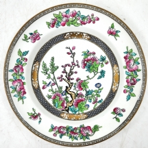 צלחת מרק אנגלית עתיקה מתוצרת: 'מינטון' (Minton) בדגם 'Indian Tree design'
