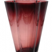 אגרטל גדול עשוי זכוכית אמטיסט