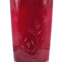 אגרטל קריסטל עשוי זכוכית אמטיסט