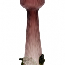 אגרטל זכוכית ישן בצורת פרח