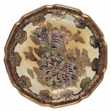 צלחת סטסומה (Satsuma) יפנית להגשה