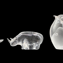 3 פסלוני קריסטל