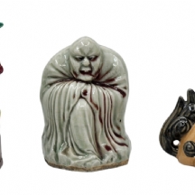 לוט של 3 חפצי נוי סינים ישנים