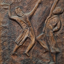 'כלייזמרים' - תבליט נחושת