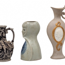 לוט של 3 כדים שונים