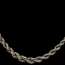 שרשרת צמה איטלקית מזהב