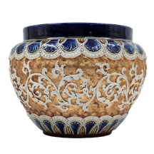 עציץ (Jardiniere) אנגלי עתיק מהרבע האחרון של המאה ה-19 (ויקטוריאני)