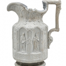 קנקן חרס אנגלי עתיק מתוצרת: Charles Meigh משנת 1842 בקירוב