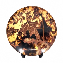 לאספנים ולמביני דבר - צלחת יפנית עתיקה מהמאה ה-19 (מתקופת 'מייג'י')