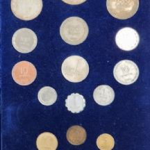 סט של 18 מטבעות ישראל