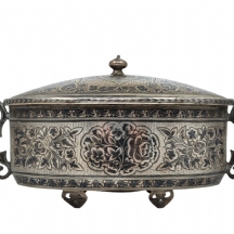 המלצת הכרוז - כלי כסף פרסי עתיק יפה ואיכותי במיוחד (אחד האיכותיים שראיתי)