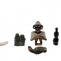 לוט של 6 פסלונים בדמויות שונות