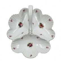 מגש פורצלן תלת תאי