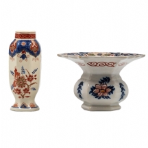 לוט של 2 כדי קרמיקה ופורצלן