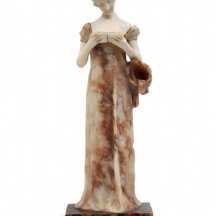 ג'ורג' ואן דר סטראטן (Georges Van Der Straeten) - 'אישה קוראת' - פסל עתיק