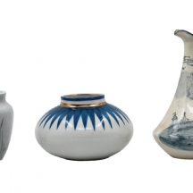 לוט של 3 כדי פורצלן