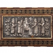 תיבה שולחנית פרסית עתיקה ויפה