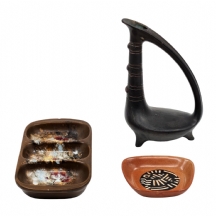 לוט של 3 כלי קרמיקה