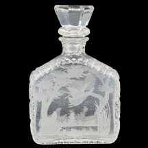 דקנטר קריסטל בוהמי גדול ואיכותי