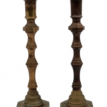 זוג פמוטים מרוקאים עשויים פליז