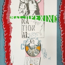 לארי ריברס (Larry Rivers)  - ליטוגרפיה, כרזה צבעונית, מתוך האוסף הלאומי לאמנויות