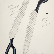 קלאס אולדנבורג (Claes Thure oldenburg)  - מספריים כמונומנט - 'מספריים לגזור מהם'